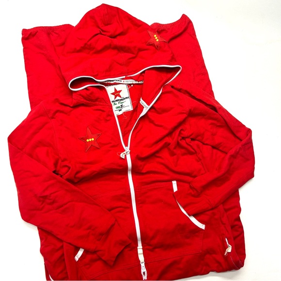 California Christiania Republic OneZ Jumpsuit Red - Picture 2 of 7